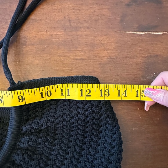 Miou Muse‎ NWT SZ SM Black crochet  Halter Maxi Dress - Picture 11 of 16